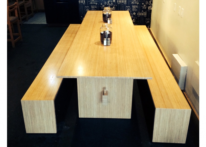 Double Black Café, Tables and Benches